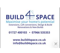 Build 4 Space – BUILDERS – St Albans and Harpenden
